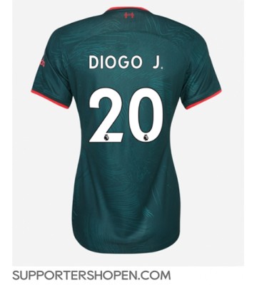 Liverpool Diogo Jota #20 Tredje Matchtröja Dam 2022-23 Kortärmad